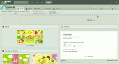 Desktop Screenshot of mumu-jp.deviantart.com