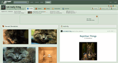 Desktop Screenshot of not-really-living.deviantart.com