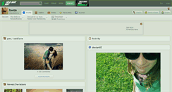 Desktop Screenshot of bwoo.deviantart.com