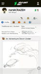 Mobile Screenshot of norskcrazeh.deviantart.com