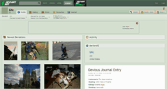 Desktop Screenshot of bxc.deviantart.com