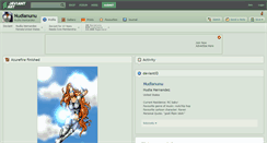 Desktop Screenshot of nudianunu.deviantart.com