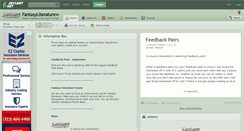 Desktop Screenshot of fantasyliterature.deviantart.com