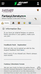 Mobile Screenshot of fantasyliterature.deviantart.com