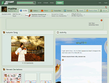 Tablet Screenshot of muslma.deviantart.com
