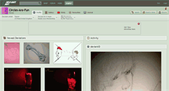 Desktop Screenshot of circles-are-fun.deviantart.com