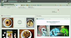 Desktop Screenshot of momotsukinezumi.deviantart.com