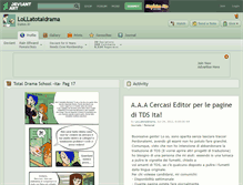 Tablet Screenshot of lollatotaldrama.deviantart.com