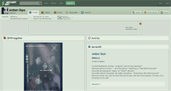 Desktop Screenshot of amber-skye.deviantart.com