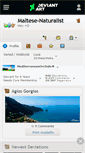 Mobile Screenshot of maltese-naturalist.deviantart.com