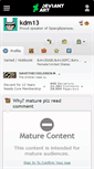 Mobile Screenshot of kdm13.deviantart.com