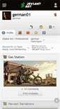 Mobile Screenshot of german01.deviantart.com