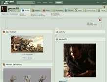 Tablet Screenshot of german01.deviantart.com