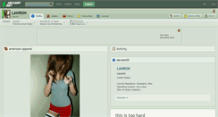 Desktop Screenshot of lawron.deviantart.com