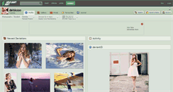 Desktop Screenshot of delskooo.deviantart.com