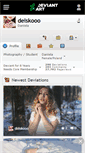Mobile Screenshot of delskooo.deviantart.com