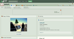Desktop Screenshot of msktty89.deviantart.com