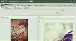Desktop Screenshot of harmony518.deviantart.com