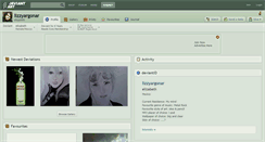 Desktop Screenshot of lizzyargonar.deviantart.com