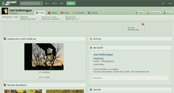 Desktop Screenshot of marriedtomygun.deviantart.com