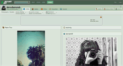 Desktop Screenshot of denxdiamonds.deviantart.com