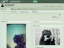 Tablet Screenshot of denxdiamonds.deviantart.com