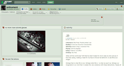 Desktop Screenshot of enticement.deviantart.com