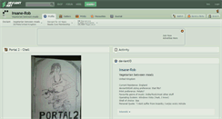 Desktop Screenshot of insane-rob.deviantart.com