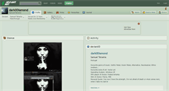 Desktop Screenshot of dark0diamond.deviantart.com