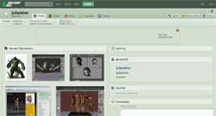 Desktop Screenshot of juliankhor.deviantart.com