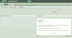 Desktop Screenshot of meepeh.deviantart.com