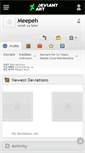 Mobile Screenshot of meepeh.deviantart.com