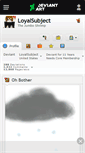 Mobile Screenshot of loyalsubject.deviantart.com
