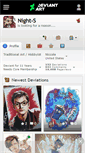 Mobile Screenshot of night-s.deviantart.com