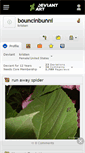 Mobile Screenshot of bouncinbunni.deviantart.com