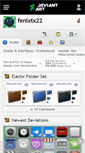 Mobile Screenshot of fenixtx22.deviantart.com