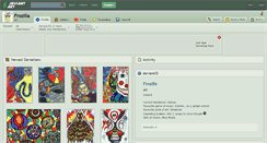 Desktop Screenshot of frozilla.deviantart.com
