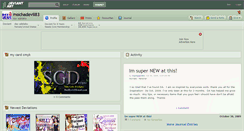Desktop Screenshot of mochadevil83.deviantart.com