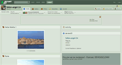 Desktop Screenshot of fallen-angel-24.deviantart.com