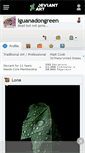 Mobile Screenshot of iguanadongreen.deviantart.com