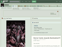 Tablet Screenshot of emgist.deviantart.com