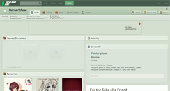 Desktop Screenshot of painterlyrose.deviantart.com