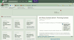 Desktop Screenshot of lz0291.deviantart.com