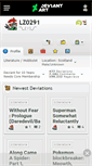 Mobile Screenshot of lz0291.deviantart.com
