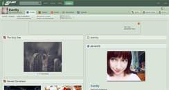 Desktop Screenshot of everlily.deviantart.com