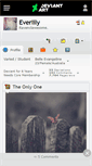 Mobile Screenshot of everlily.deviantart.com