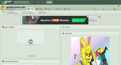 Desktop Screenshot of gemania-jewel-club.deviantart.com