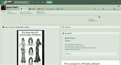 Desktop Screenshot of green-lizard.deviantart.com