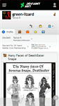 Mobile Screenshot of green-lizard.deviantart.com