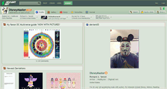 Desktop Screenshot of disneymaster.deviantart.com